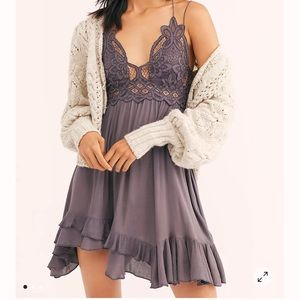 Free people dress in Burgandy/maroon